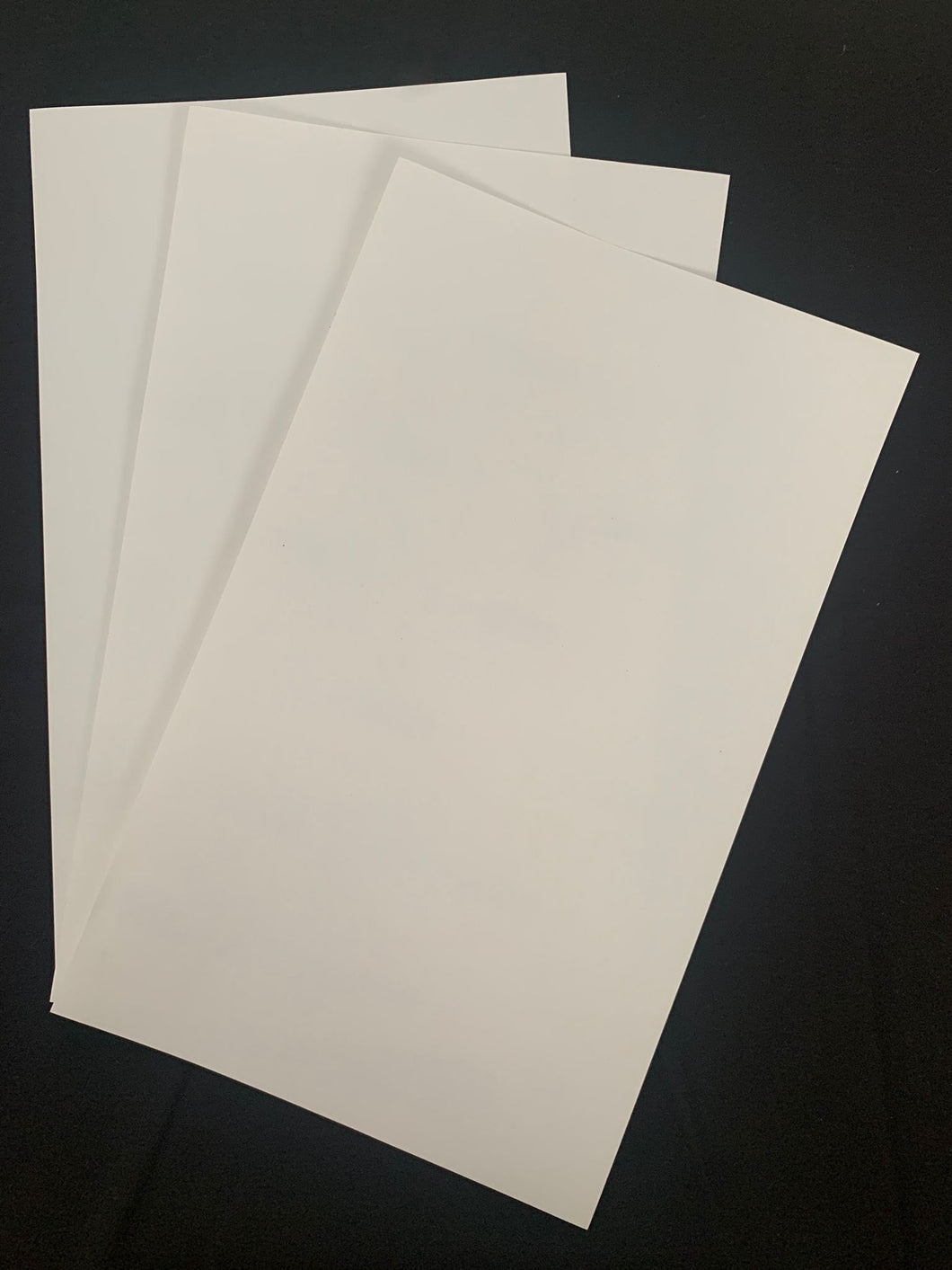 PrinttaMark White Substrate and 10 Laminating Sheets per Package